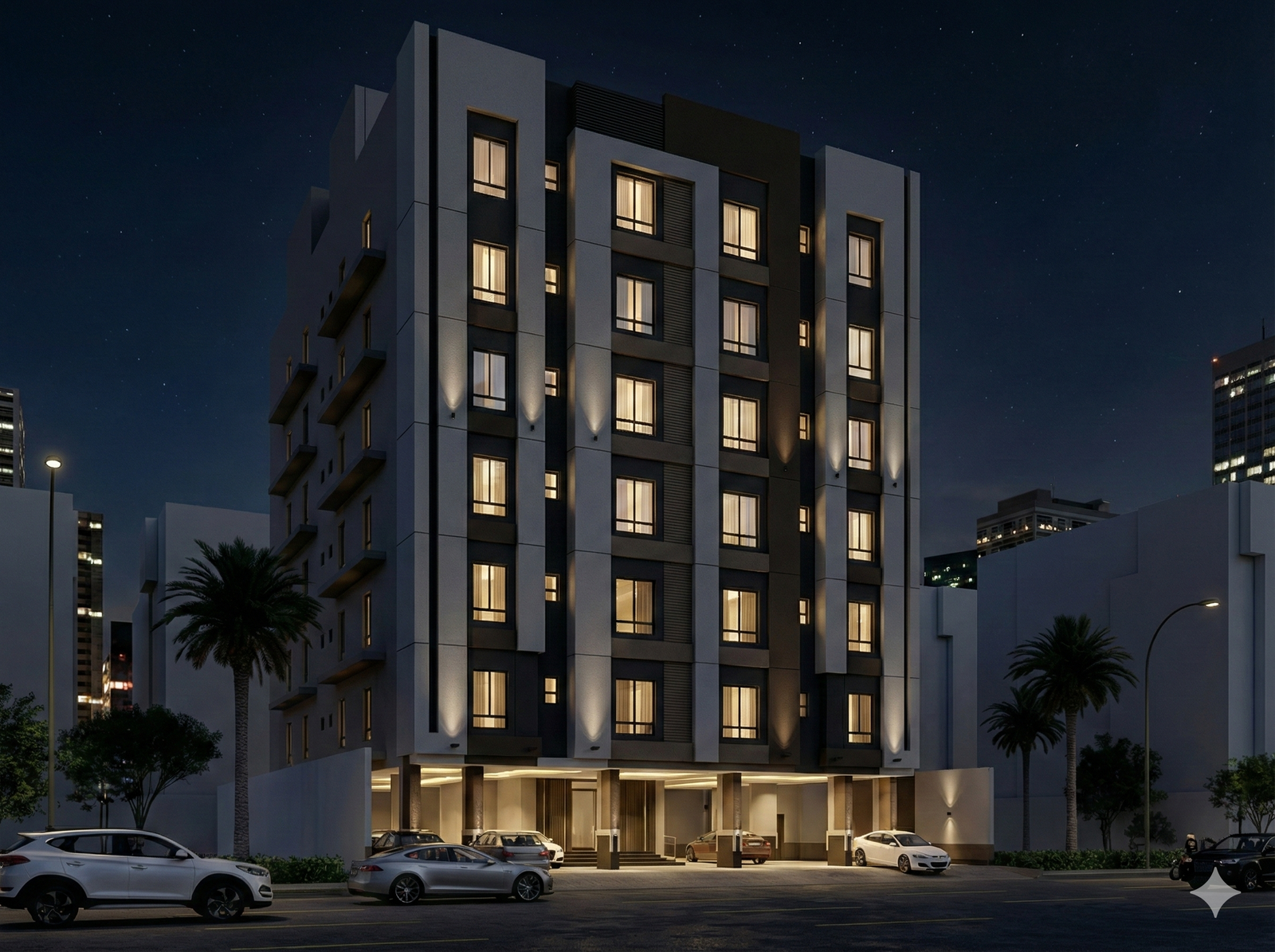 واجهة ديل 3 ليلية